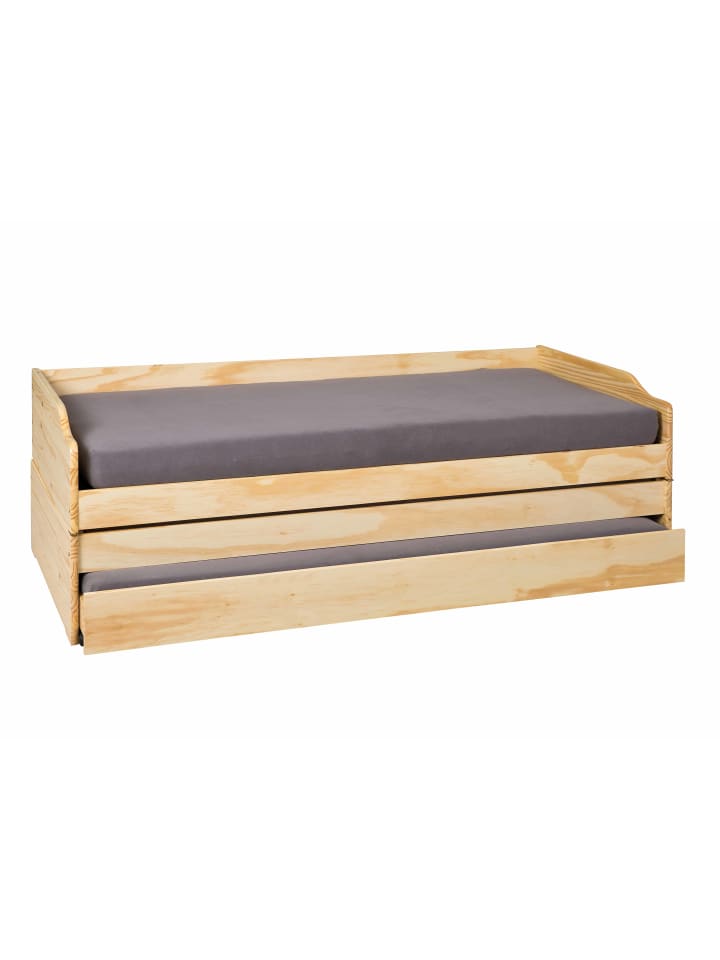 ebuy24 Bett Lotved Holz 97 x 209 cm günstig kaufen onesize