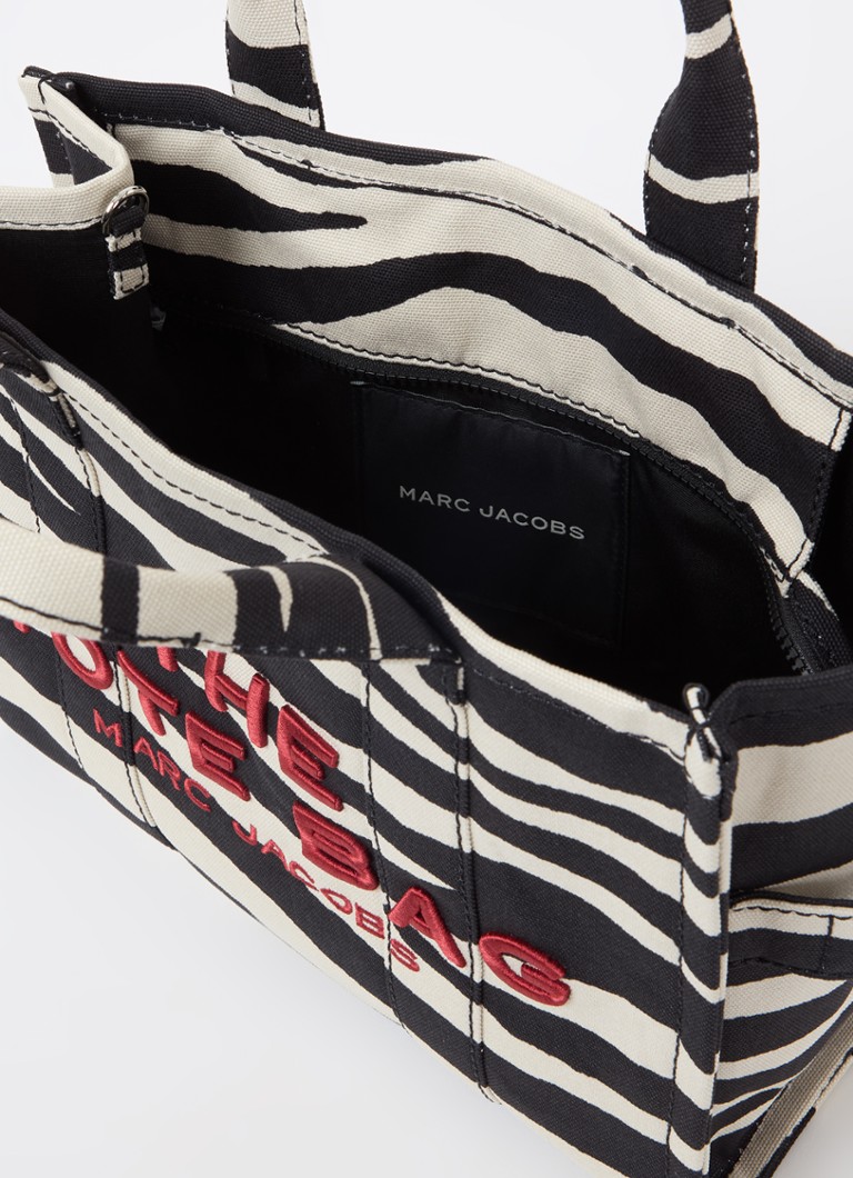 Torebka płócienna Marc Jacobs The Tote Bag M z odpinanym paskiem na ramię.