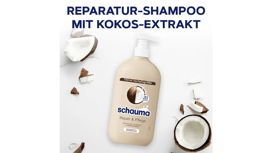 SCHAUMA Shampoo Repair & Pflege 750ml 750 ml