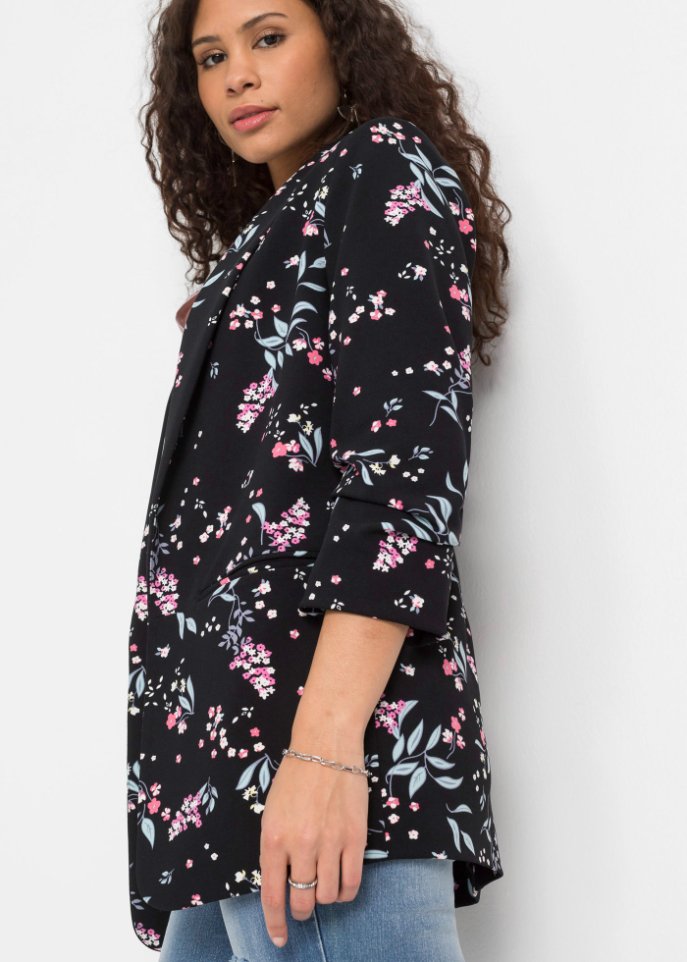 Bedruckter Longblazer