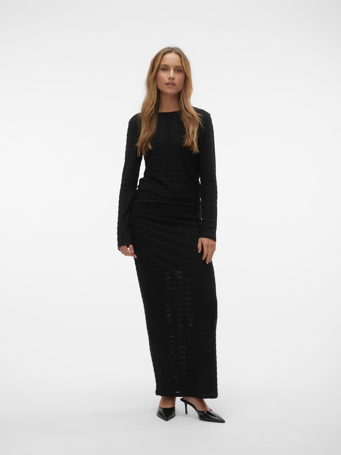 VMLALA Hohe Taille Langer Rock
