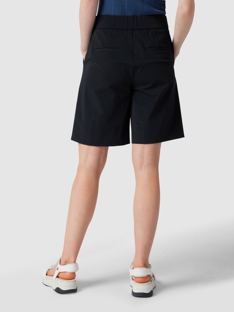 Bermudas mit französischen Eingrifftaschen Modell 'Iska' in marineblau