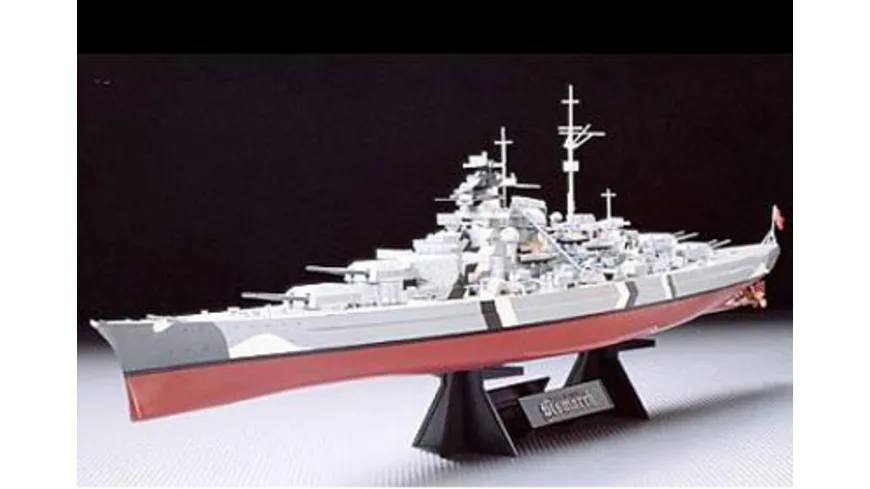 Tamiya - 1:350 Wwii Dt. Kampfschiff Bismarck