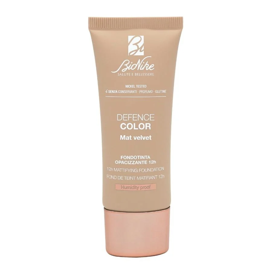 Defence Color Mat Velvet 12H Mattifying Foundation - Vloeibare foundation