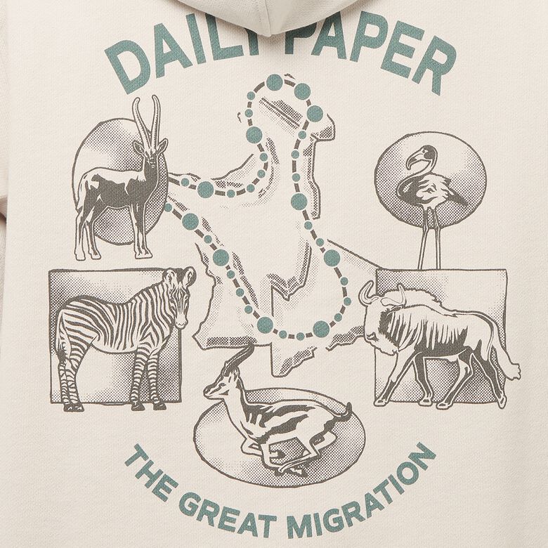 Daily Paper Migration Hoodie moonstruck beige