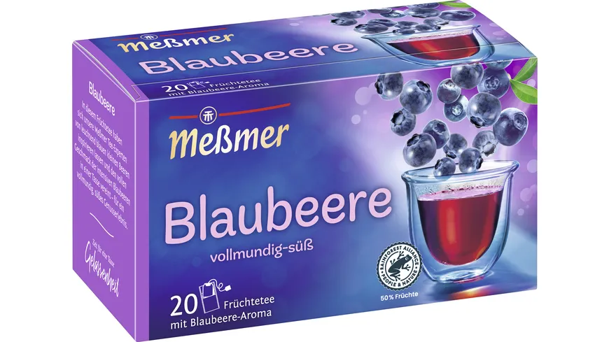 Meßmer Früchtetee Blaubeere 45 g