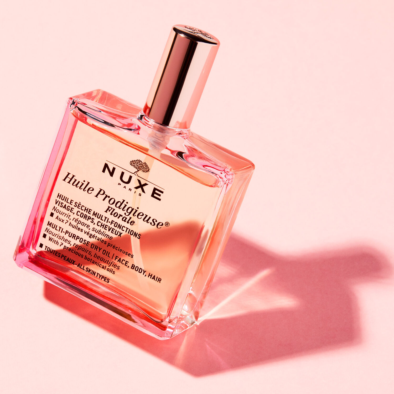 Nuxe Huile Prodigieuse® Florale Huile sèche multi-fonctions visage, corps, cheveux Huile Prodigieuse® - Toutes peaux 50 ml