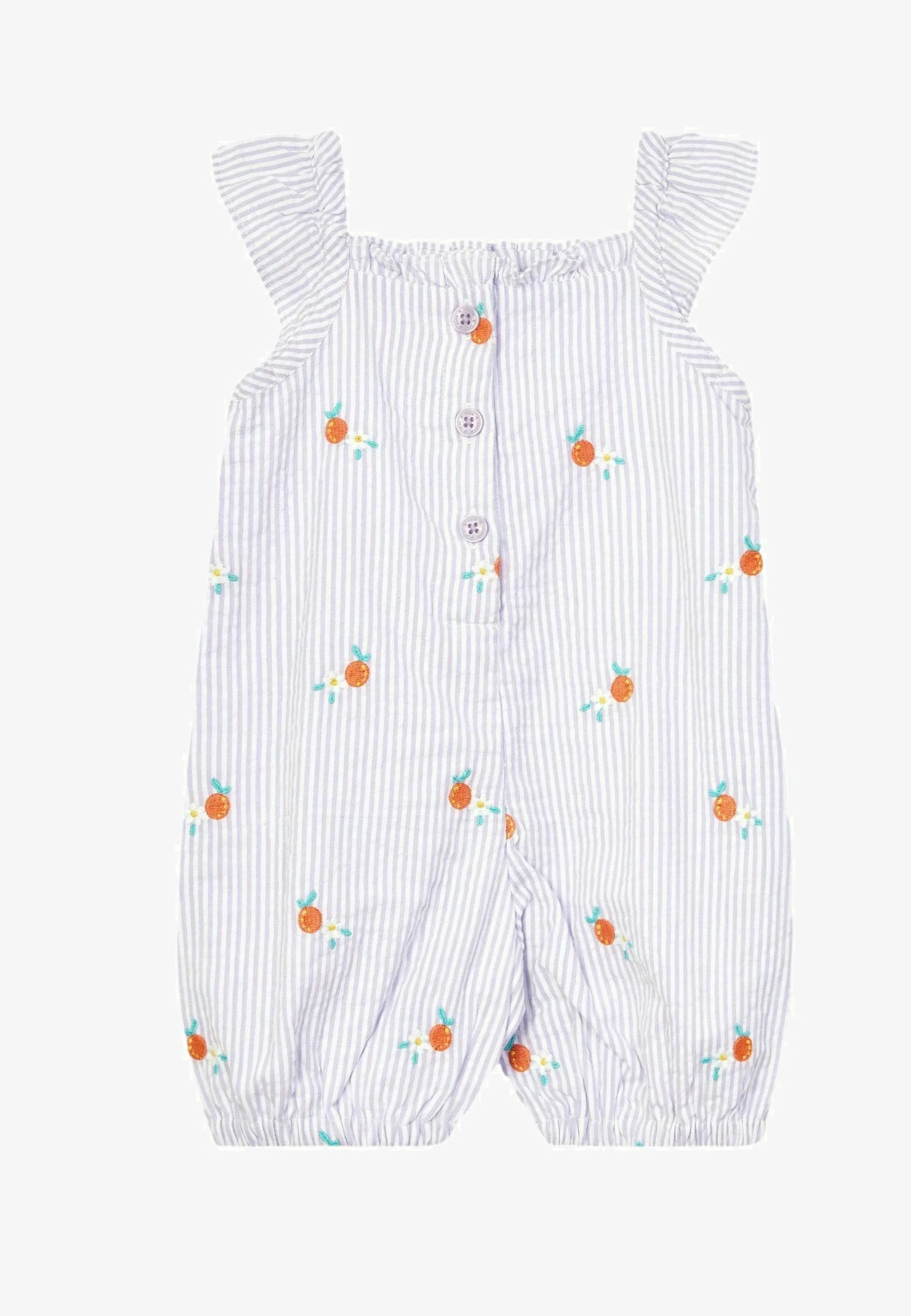 JoJo Maman Bébé PINEAPPLE EMBROIDERED REGULAR FIT - Mono
