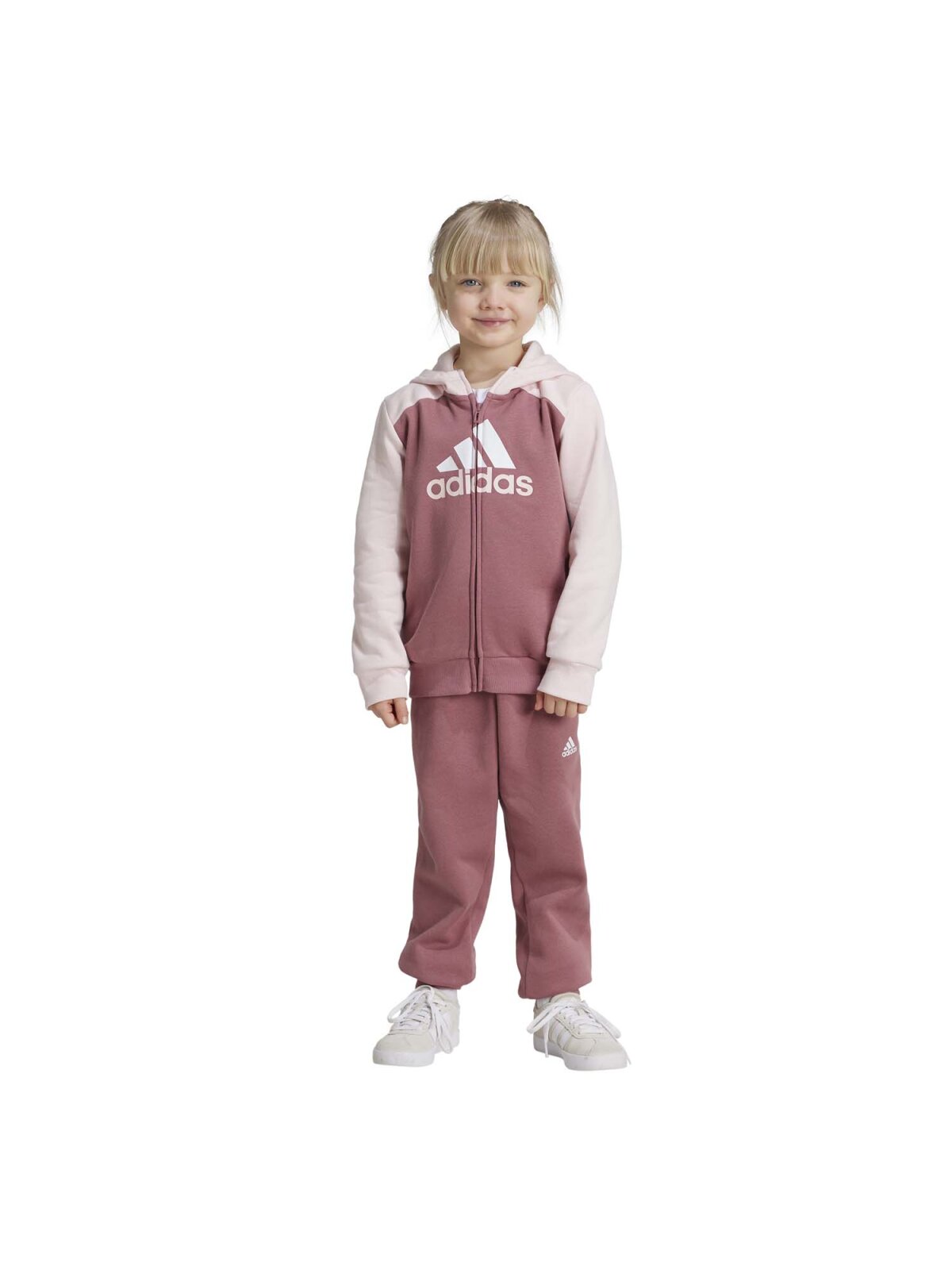 Adidas Essentials Trainingsanzug Kinder rosa