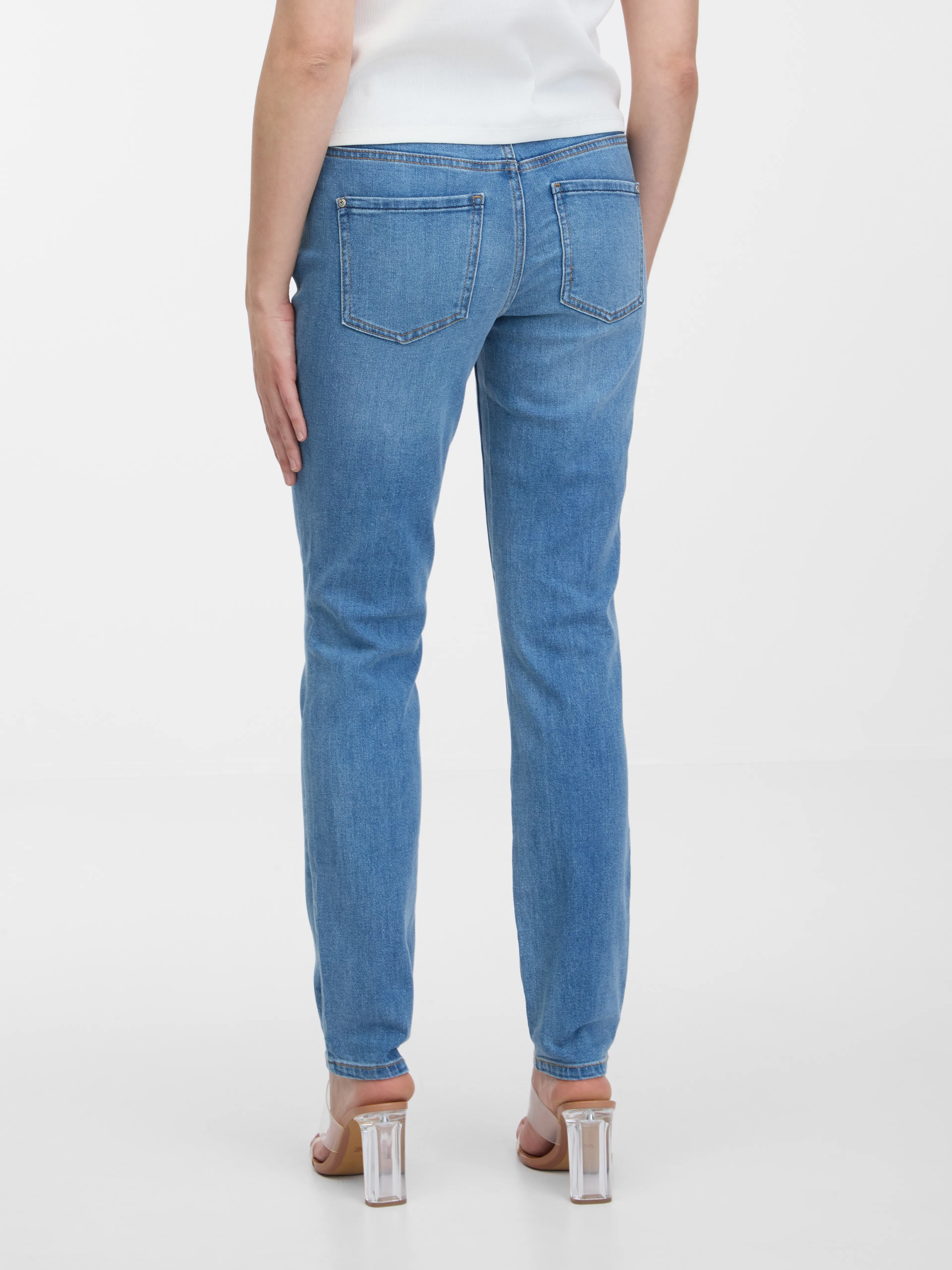 Hellblaue Damen Slim Fit Jeans ORSAY