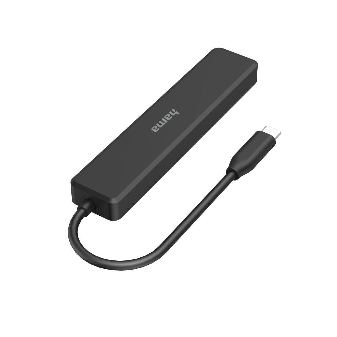 Hama USB C Hub, Multiport, 5 Ports, 3x USB A, USB C, HDMI™ Adapter USB-C