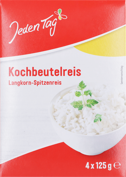 Jeden Tag Spitzenlangkorn Reis