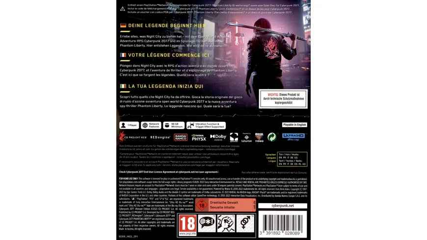 CYBERPUNK 2077 (Ultimate Edition)