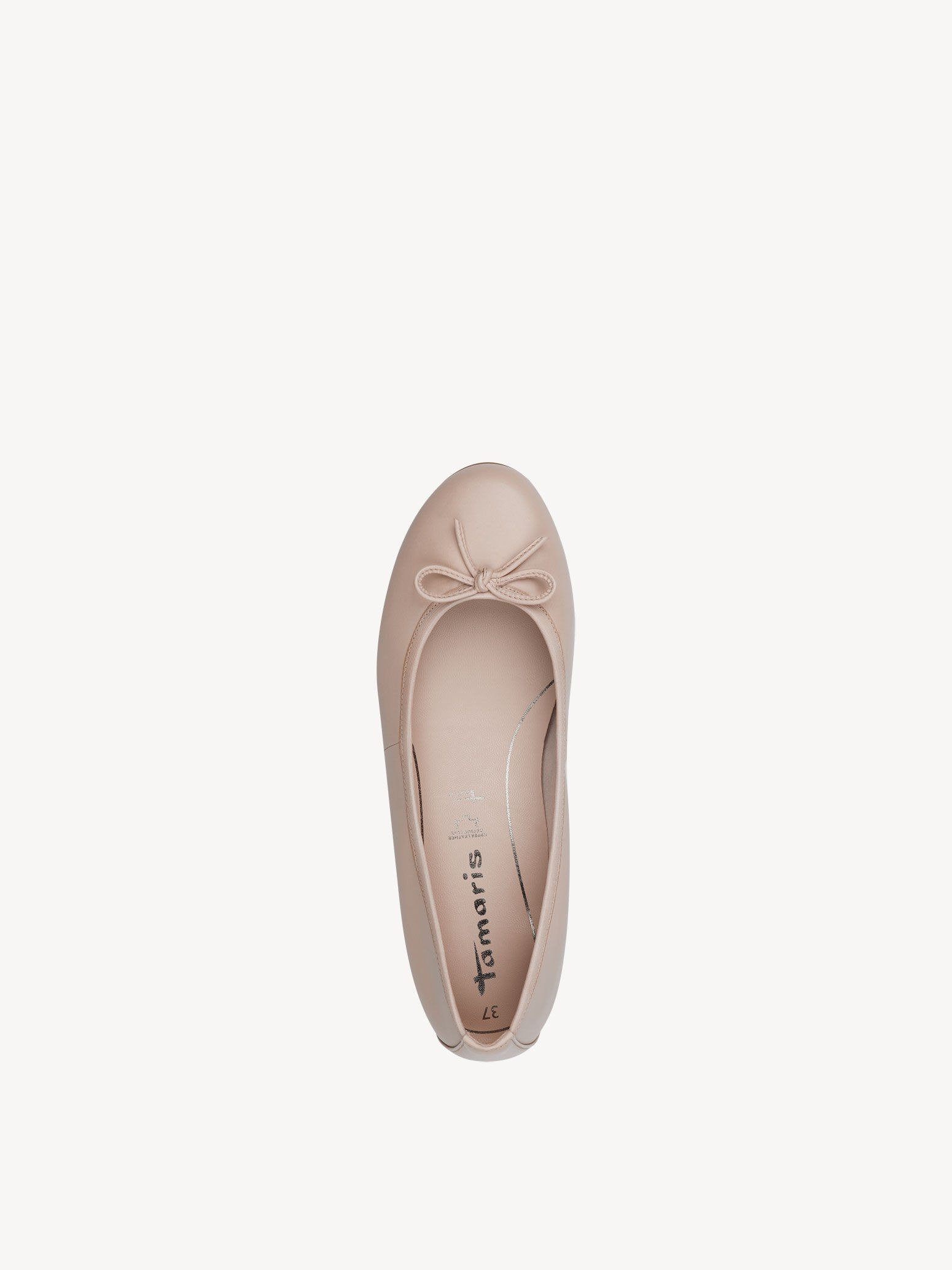 Ballerine en cuir - rose