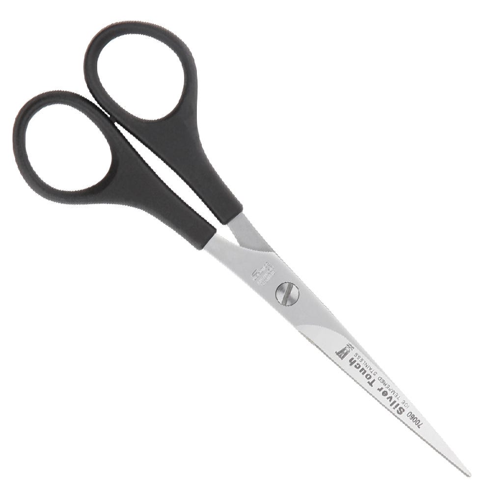 Witte Haarschere Silver Touch 6