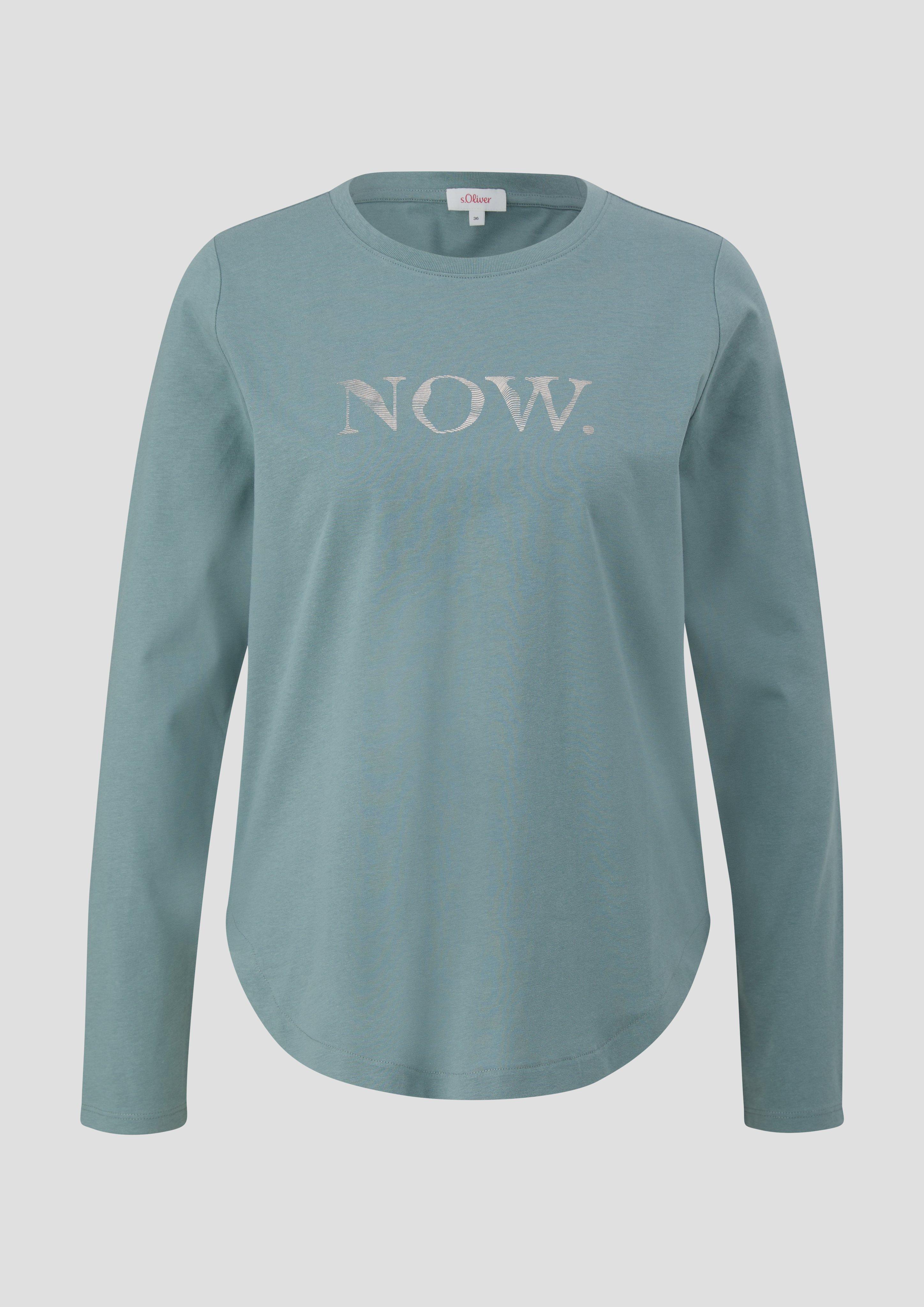 Longsleeve mit Frontprint  2146247-63D1