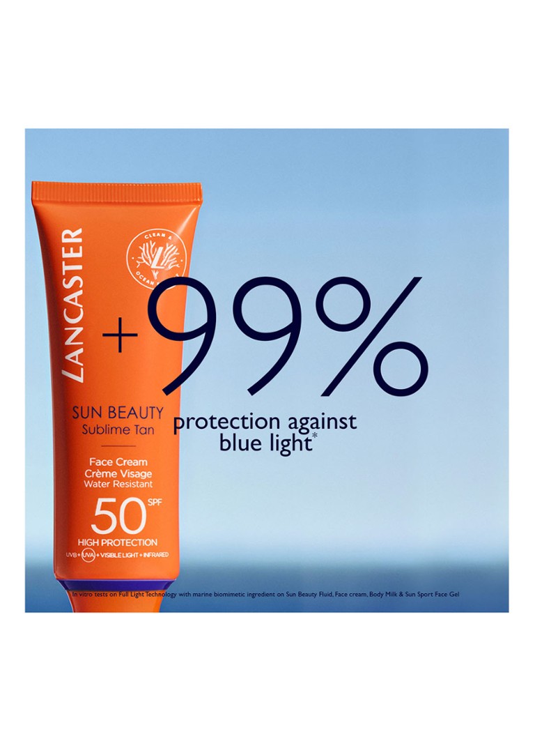 Lancaster Sun Beauty Facial Sunscreen SPF 50 - cremă de față cu protecție solară