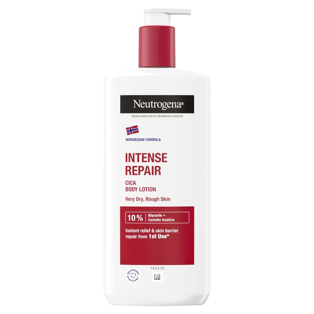„Neutrogena Norwegian Formula“ intensyviai regeneruojantis kūno losjonas su Cica
