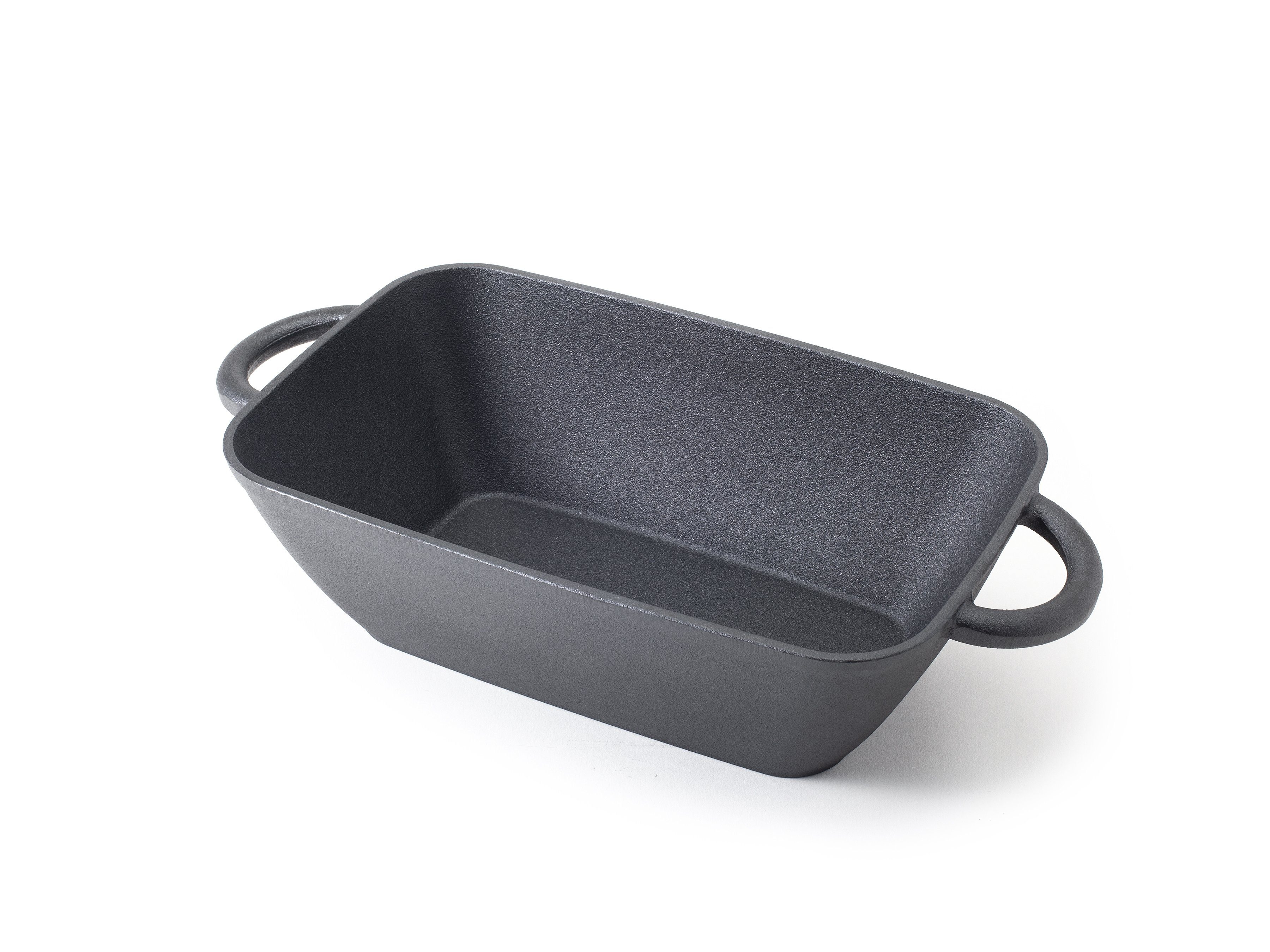 Hanseküche Grilltopf Gusseisen Bräter – Eingebrannter 2in1 Topf mit Deckel, Gusseisen (2in1 Bräter, 1-tlg., Topf und Deckel), Induktionsgeeignet, Temperaturbeständig