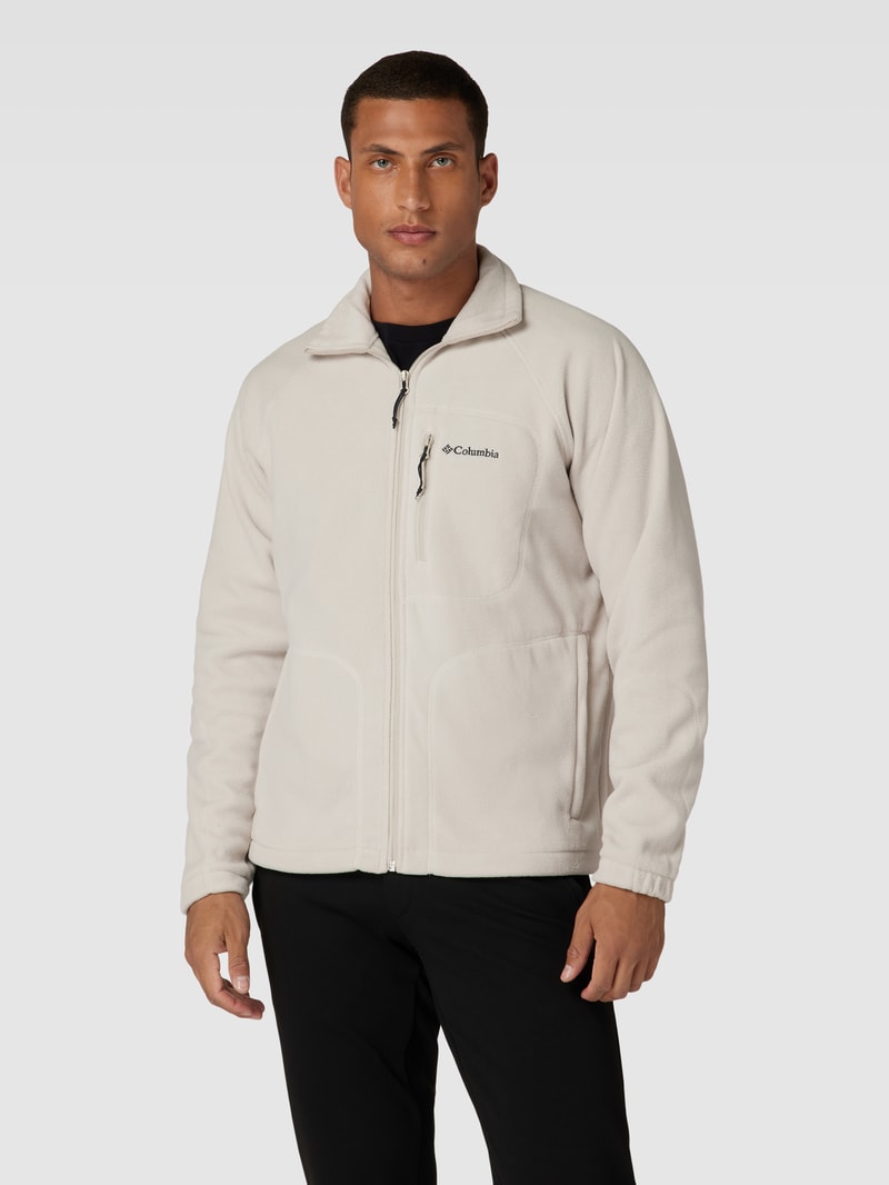 Jacke mit Label-Detail Modell 'Fast Trek' in beige
