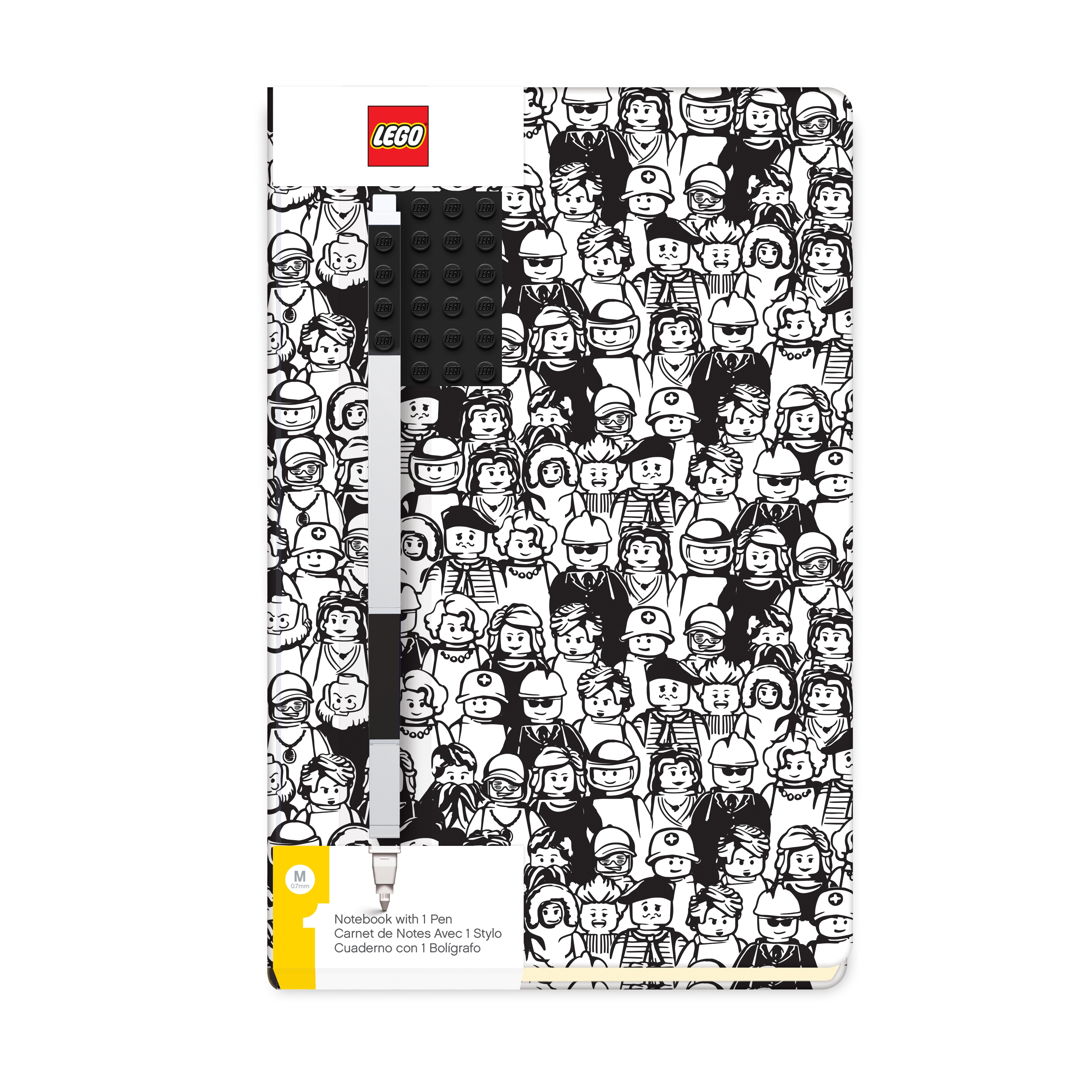 Mini Figure Notebook with gel pen 5006295