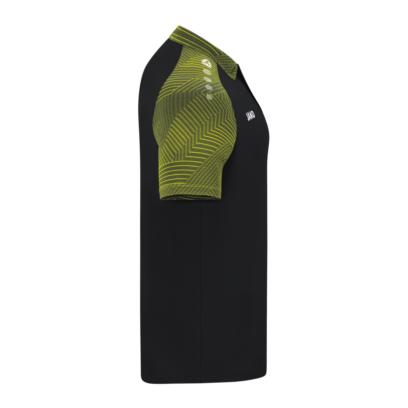 JAKO Performance Polo Kids Schwarz Gelb F808