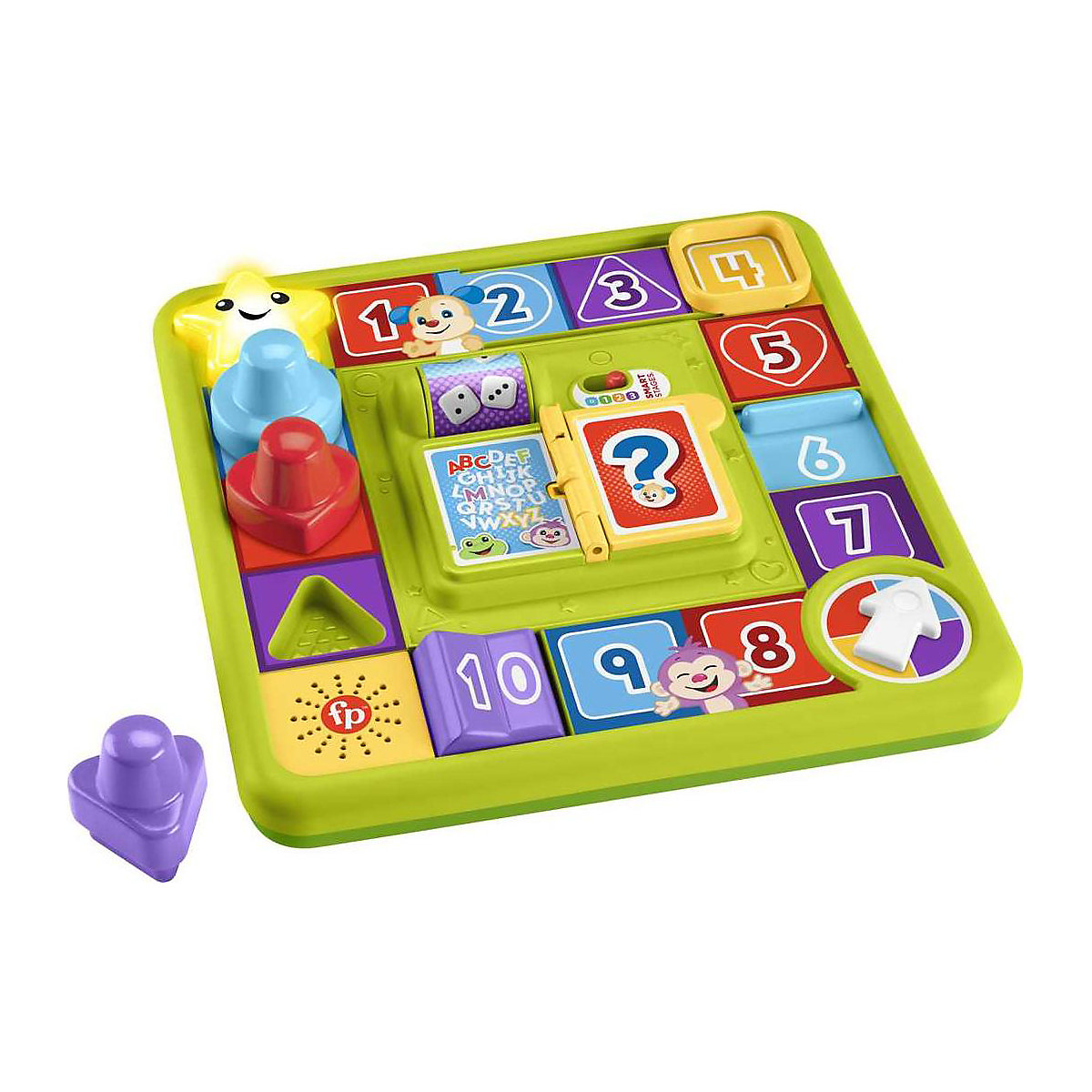 Fisher-Price Lernspaß Motorik-Spielbrett (D)