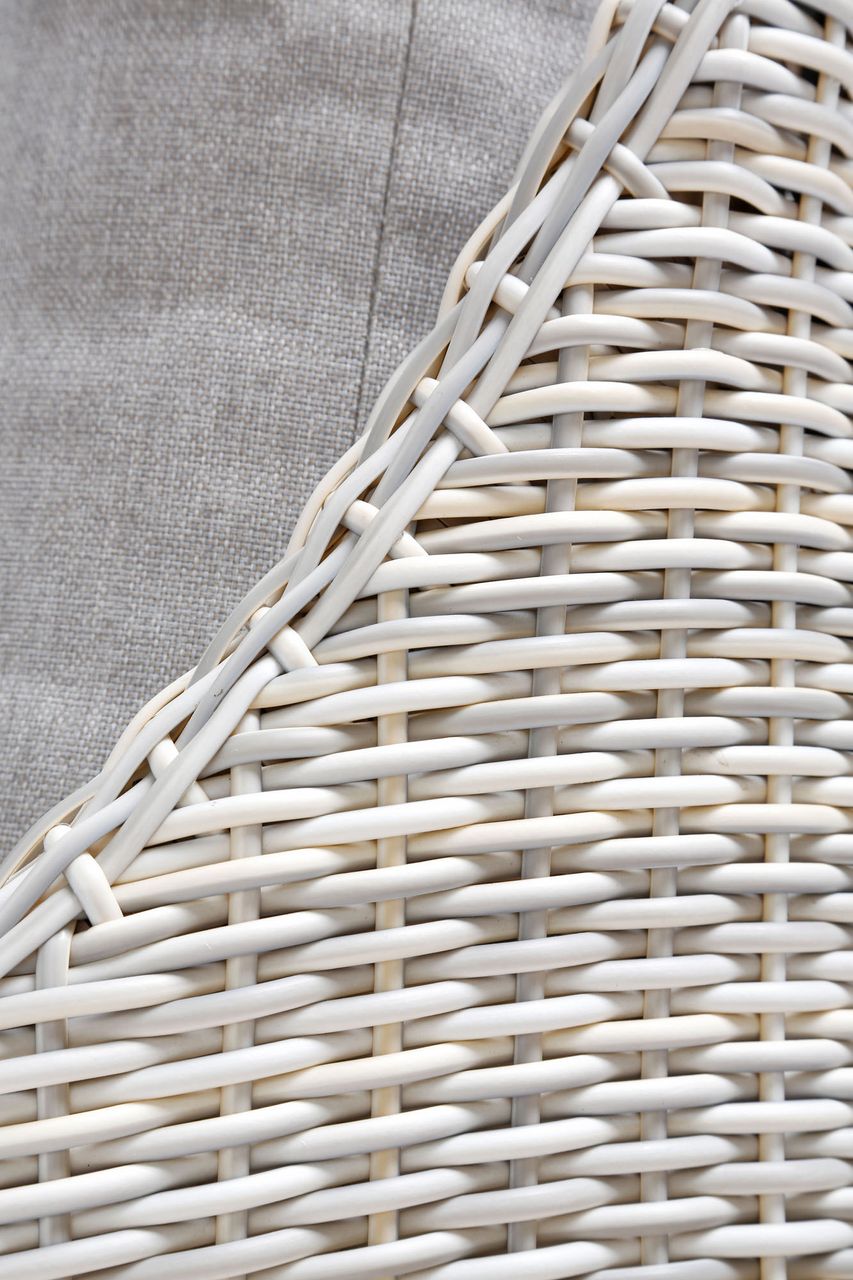BEST Lounge-Couch Paterna 3-Sitzer Teakholz/alabaster