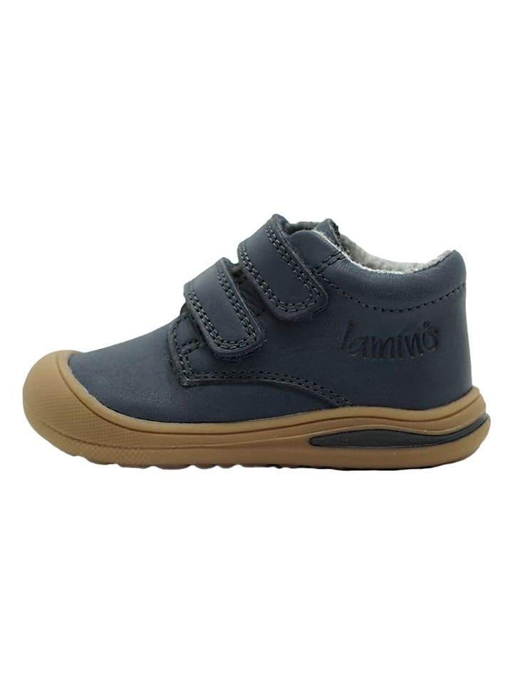 lamino Leder-Sneakers in Dunkelblau günstig kaufen