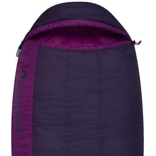 SYNTHETIKSCHLAFSACK QUEST QUII - WOMEN'S REGULAR BLACKBERRY / GRAPE