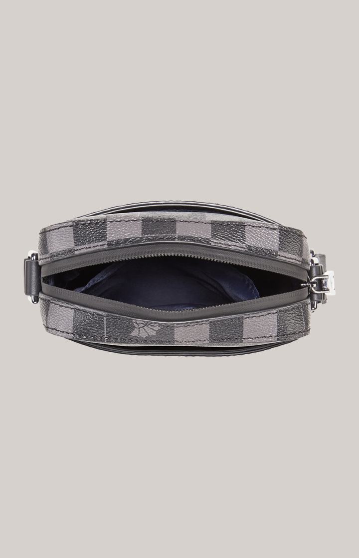 Schultertasche Cortina Piazza Rafael in Schwarz/Grau