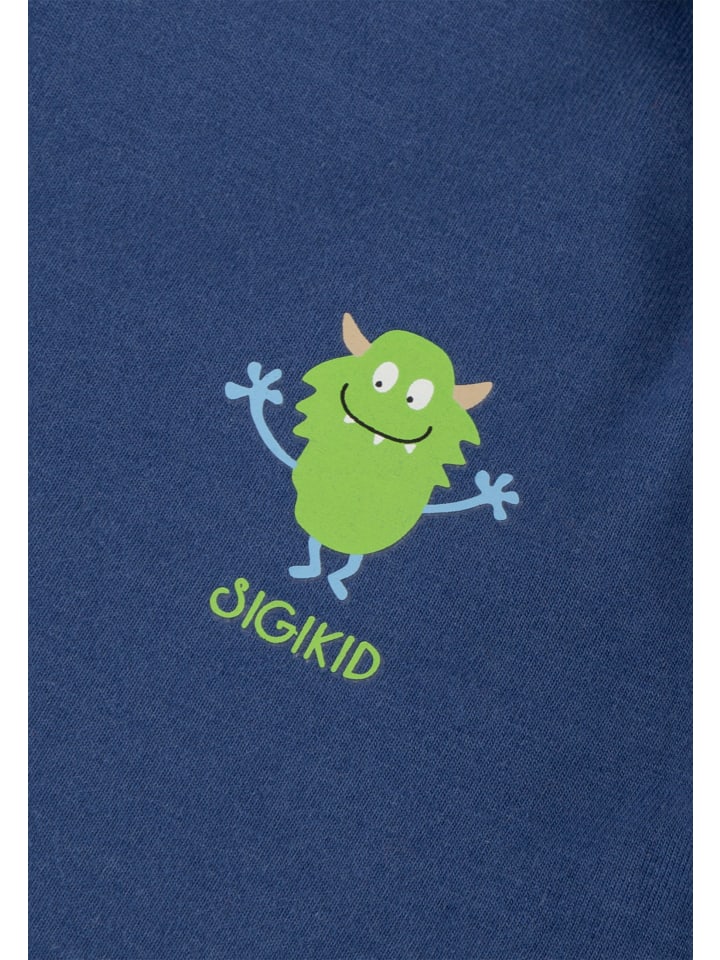 Sigikid Body, kurzarm Classic Baby in blau günstig kaufen
