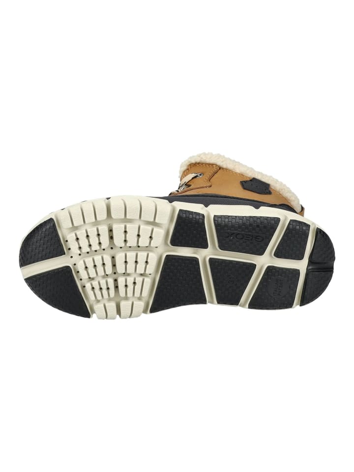 Geox Stiefelette in Schwarz/Gelb günstig kaufen