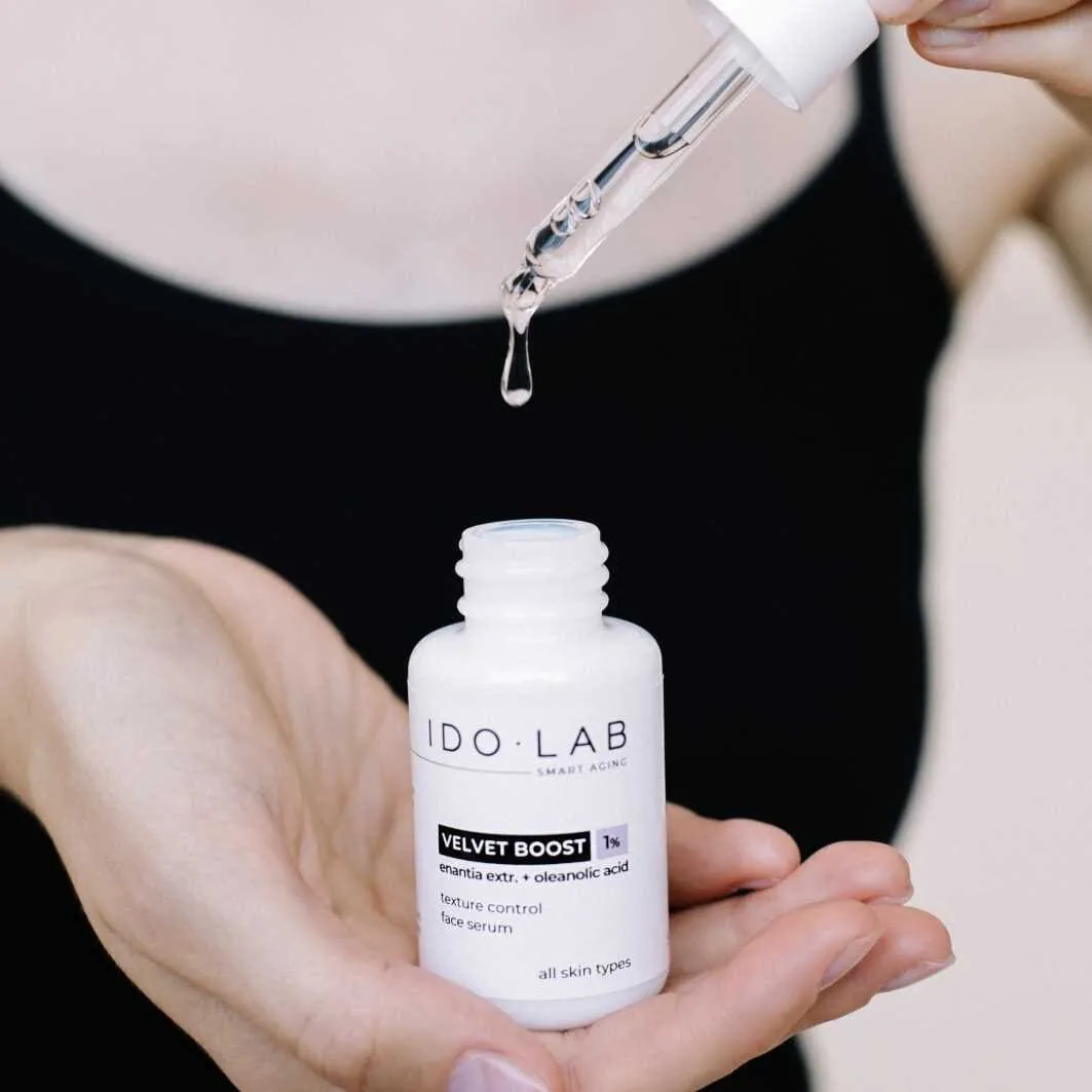 Ido Lab Velvet Boost serum za zaglađivanje i posvjetljivanje kože 30ml