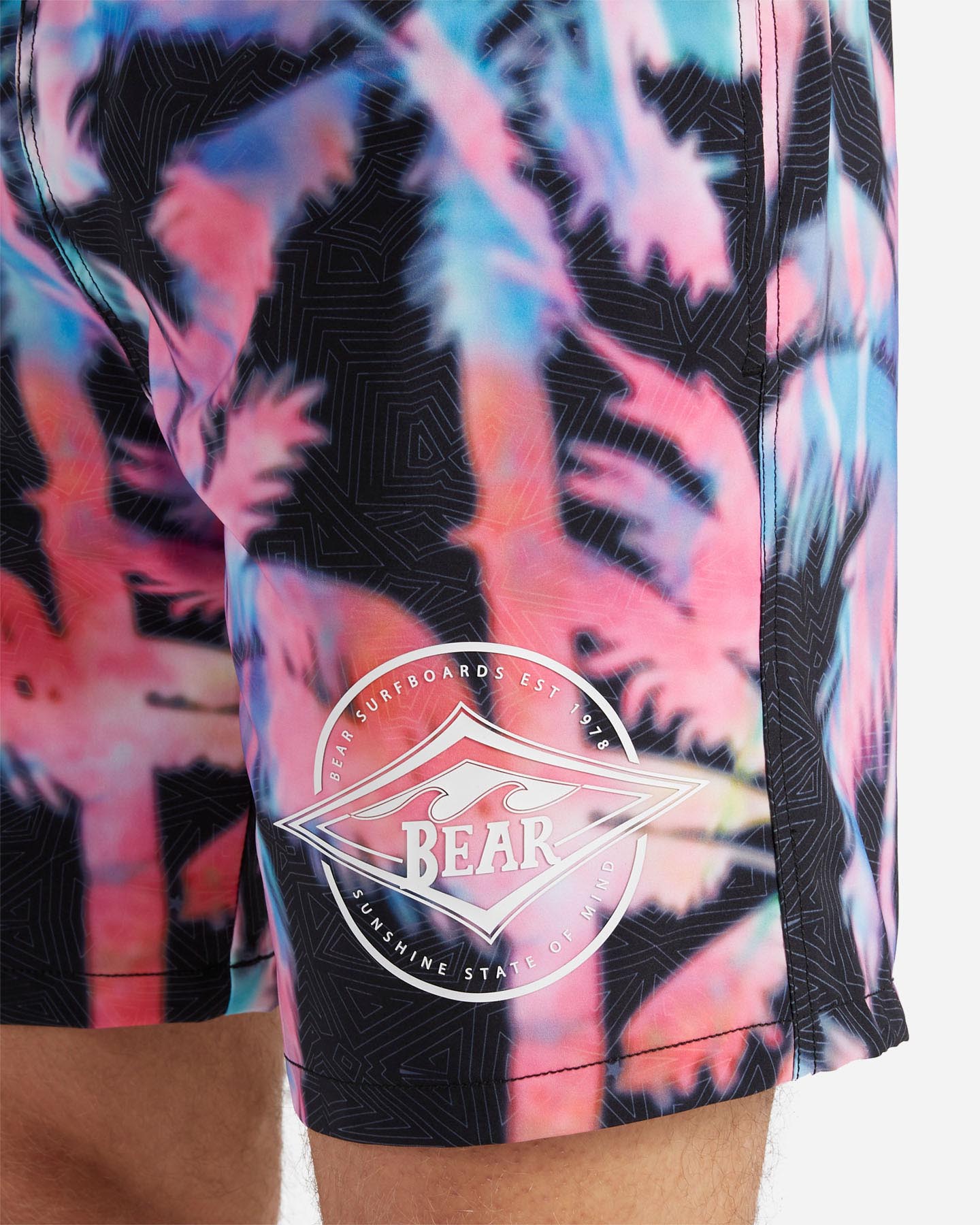 Plážové šortky Mare Bear Graphic M BM641S24-VA1