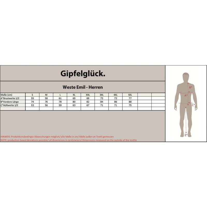 Gipfelglück Emil Outdoorweste Herren