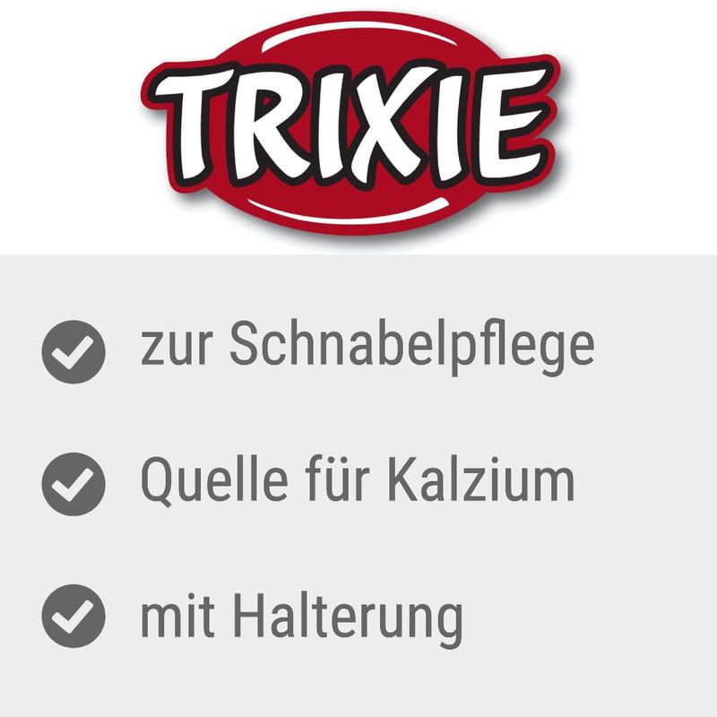 Trixie Sepia Calcium-Stein mit Halter zu TOP-Preisen | bitiba %