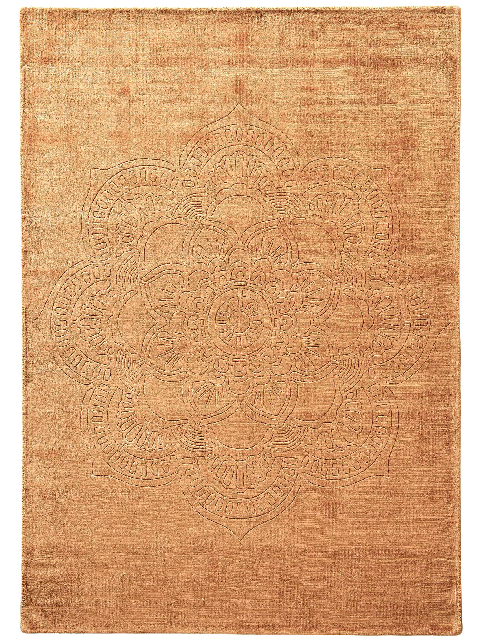 Sestino Uni-Teppich, Copper