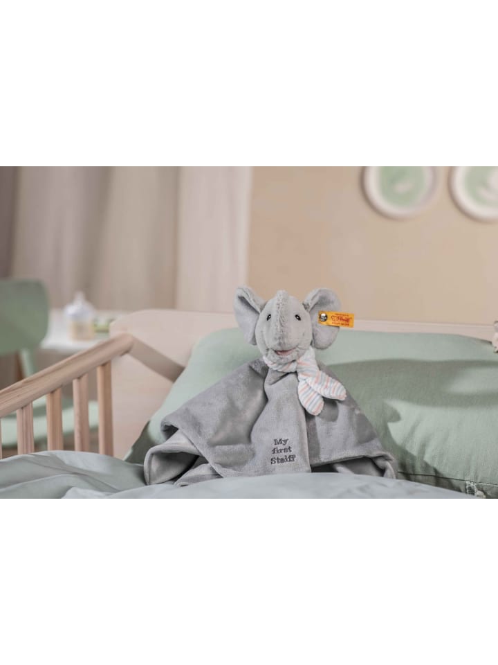 Steiff My first Steiff Ellie Elefant Schmusetuch in Grau ab 0 Monate günstig kaufen onesize