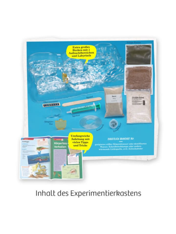 Kosmos Experimentierkasten Urzeitkrebse züchten Triops-Welt, 8-14 Jahre günstig kaufen onesize