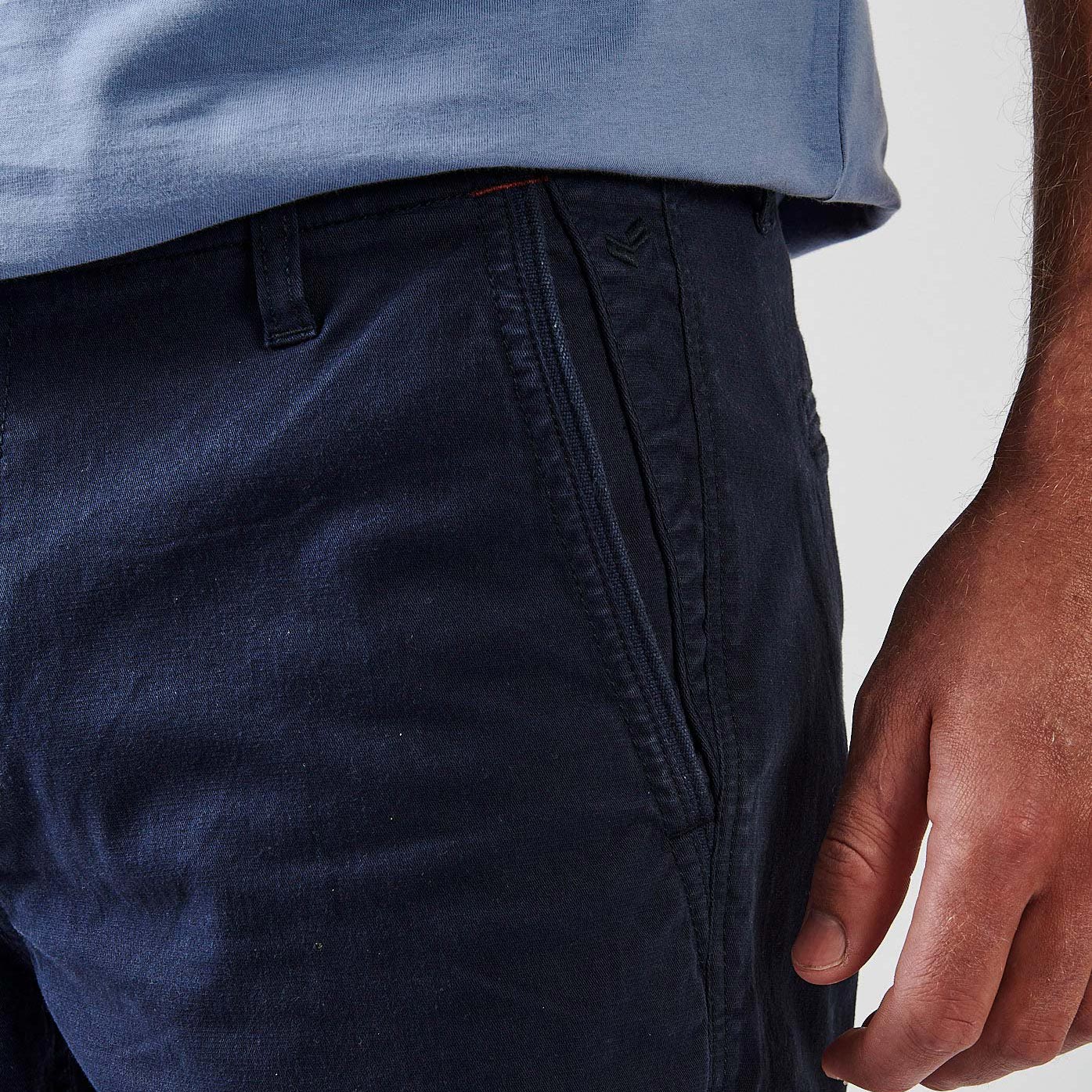 MACON  Short bleu Homme