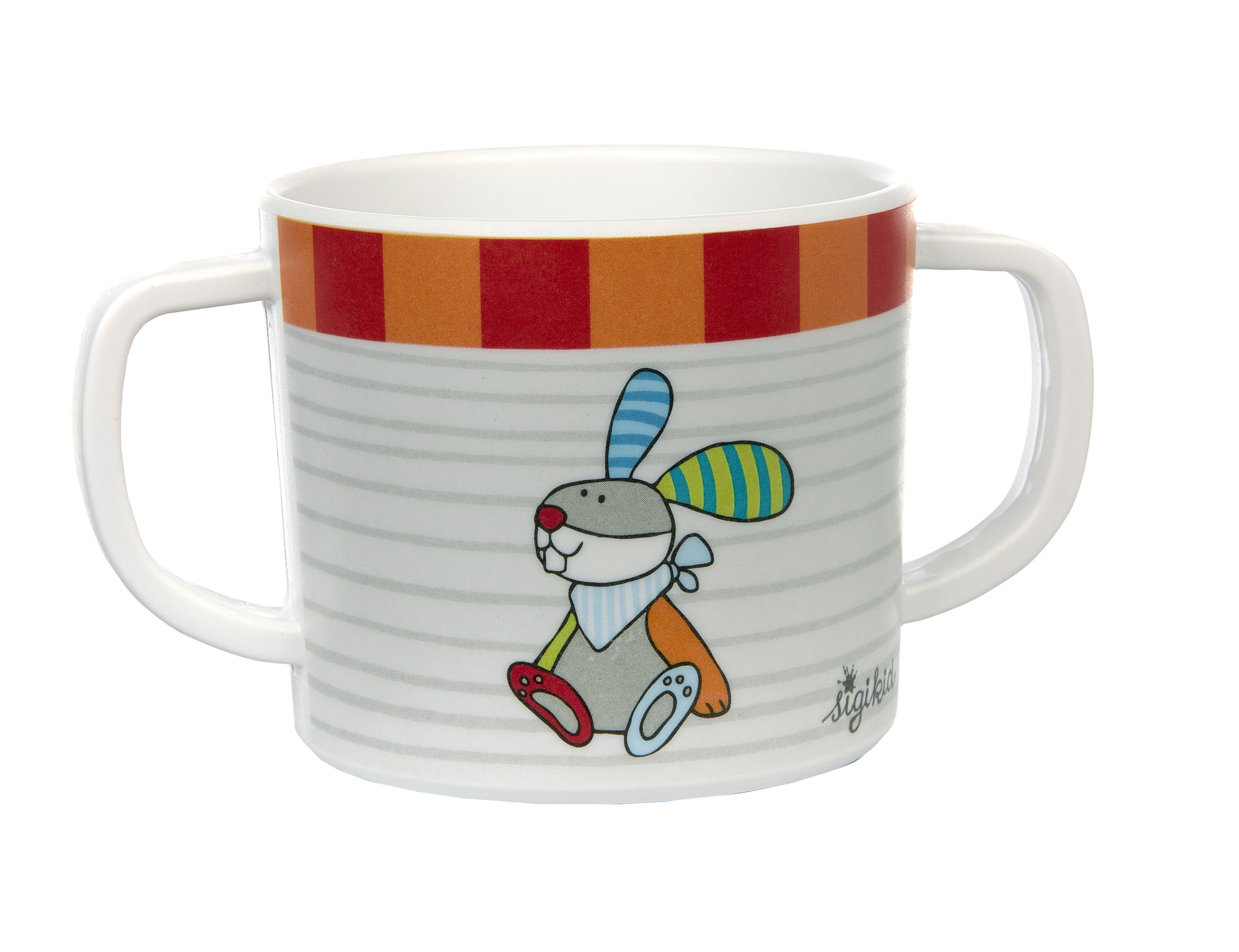 Melamin Tasse Hase, Ringel Dingel