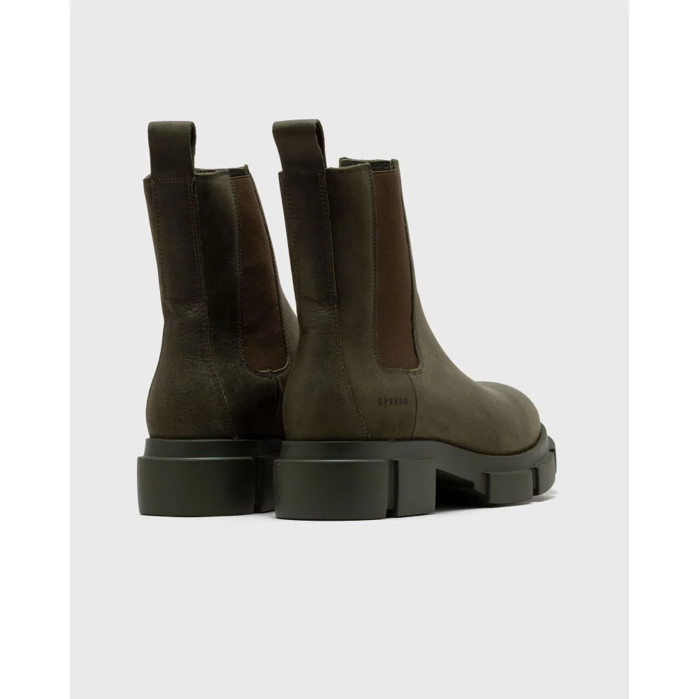 Copenhagen Studios Waxed Nabuc CPH570-KHAKI / grün