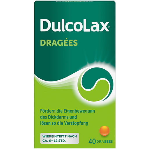 DULCOLAX Dragees magensaftresistent  40 St  Tabletten, magensaftresistent