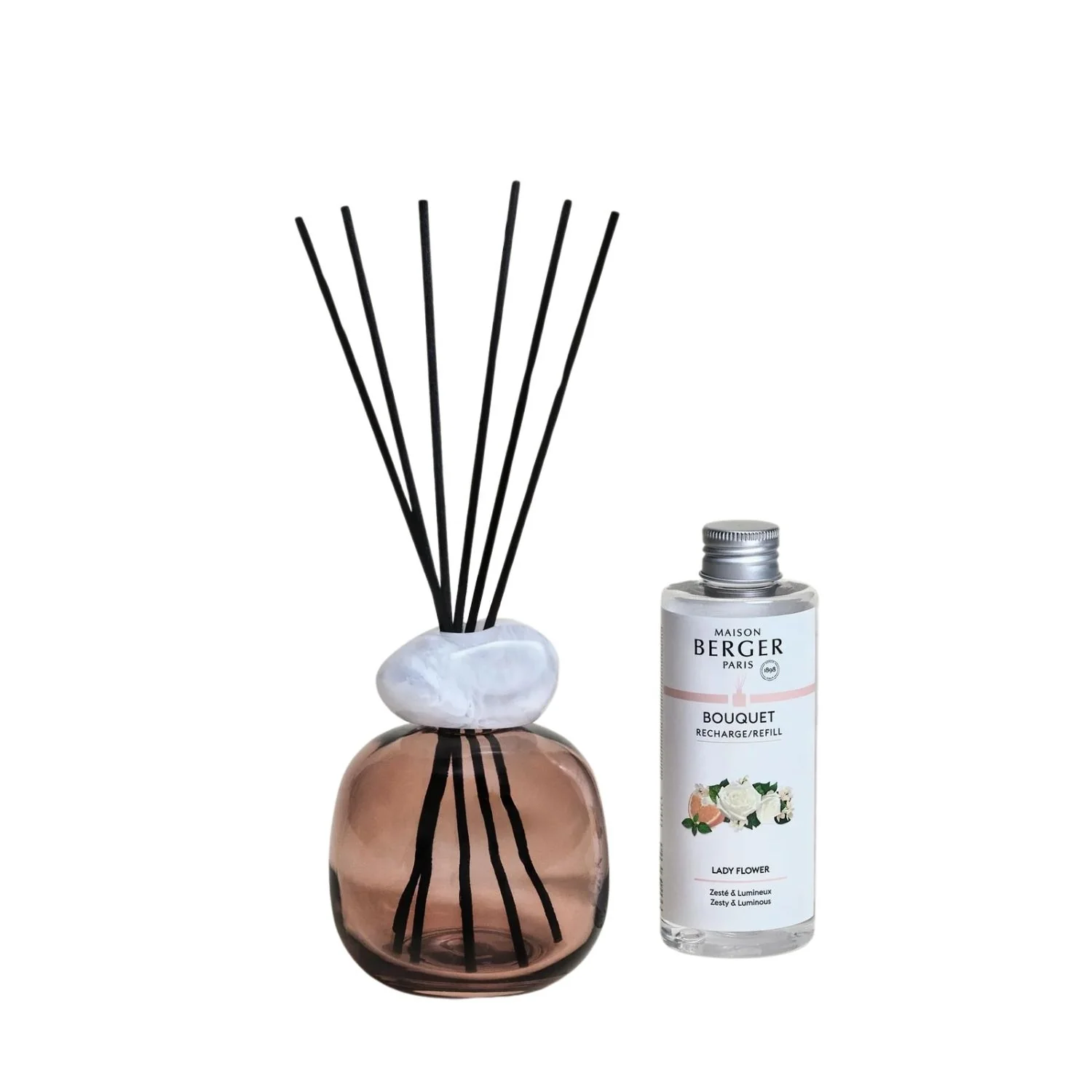 Bouquet Parfumé Bouquet Mineral Prune - Parfyme Diffuser
