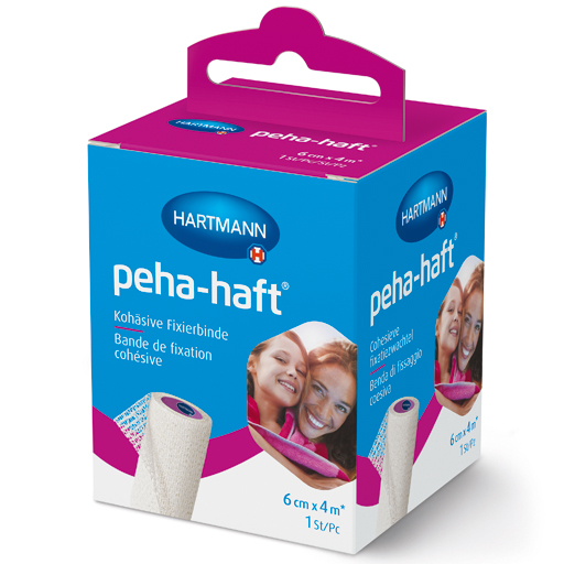PEHA-HAFT Fixierbinde latexfrei 6 cmx4 m OTC  1 St  Binden