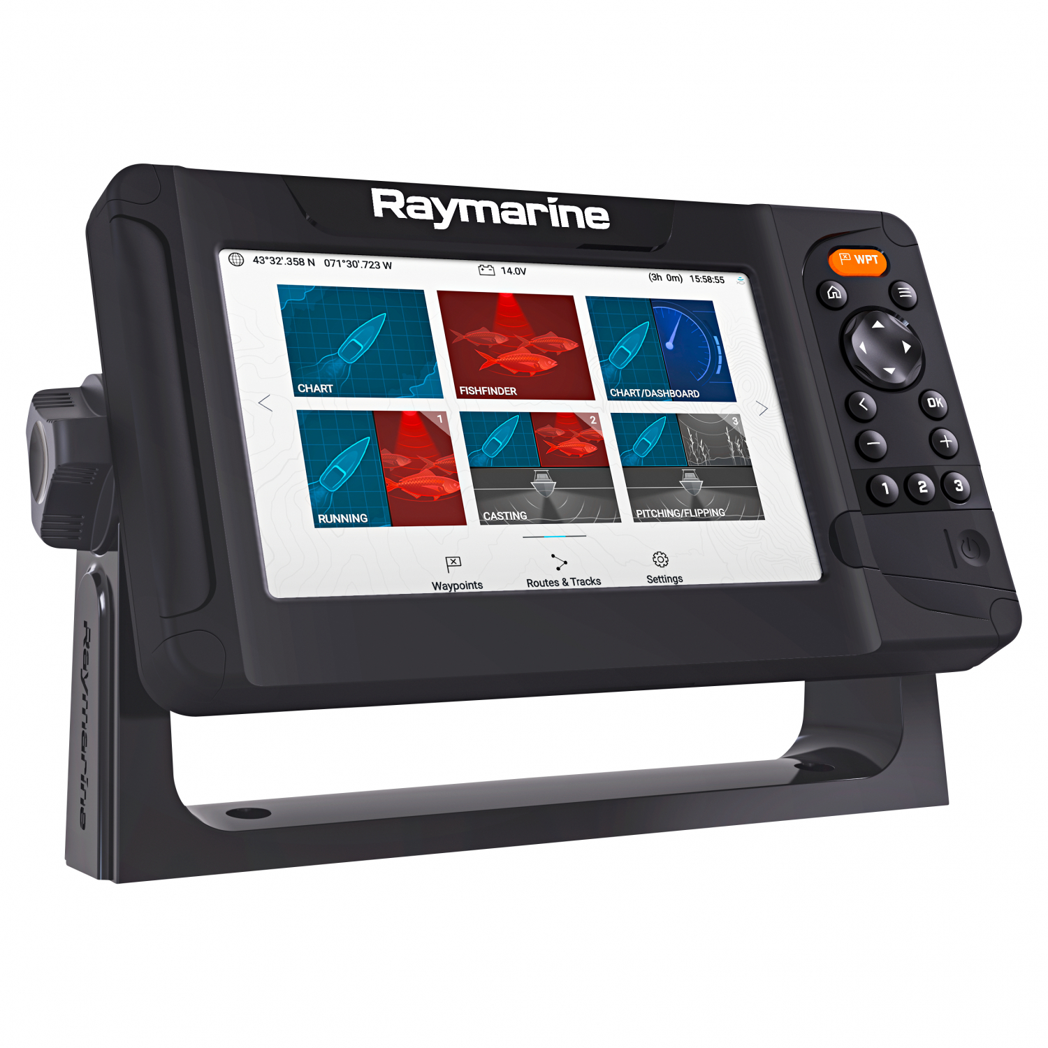 Raymarine Fischfinder Element 7 HV (HV-100 Geber, keine Karte)