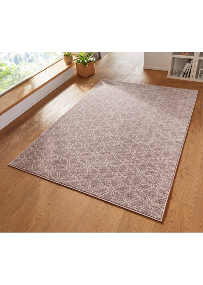 Teppich mit Ornamentstruktur