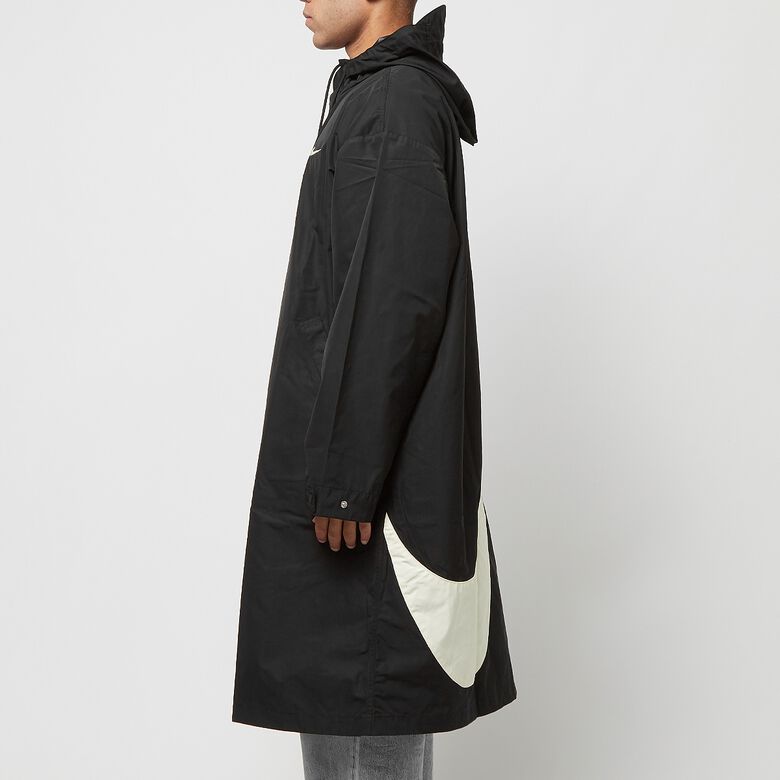 NIKE Swoosh Woven Parka black/coconut milk
