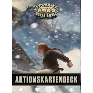 Savage Worlds Aktionskartendeck (DE)